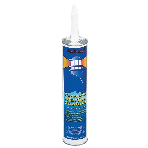 Sudbury Elastomeric Marine Sealant – 10oz Cartridge – White [300]