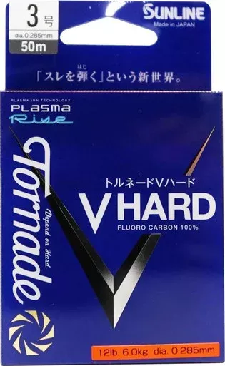 Sunline Tornado V Hard Fluorocarbon Leader – 54yds – 9lb