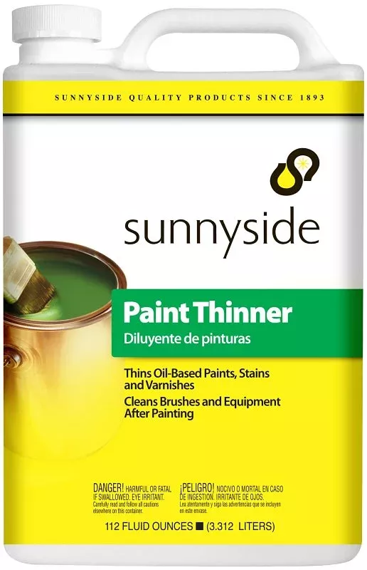 Sunnyside 30588 Paint Thinner, Liquid, Petroleum, Solvent, Clear, 112