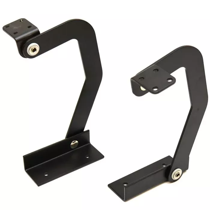Supra Boat Cushion Hinges 113255 | Black Aluminum (Set of 2)