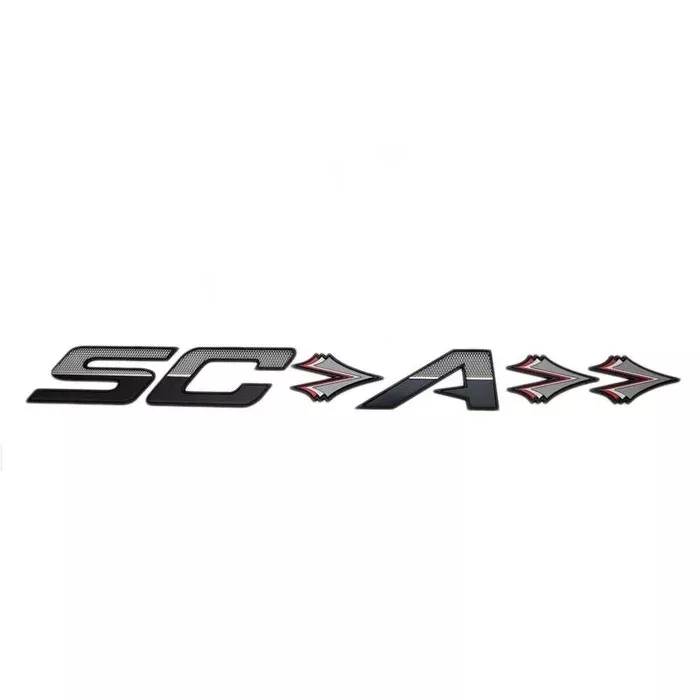 Supra Boat Raised Decal | SCA 24 1/2 Inch Chromax Sticker