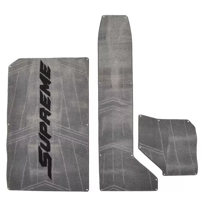 Supreme Boat Snap In Carpet 9556-A RT9627 | SV244 Black (Set of 3)