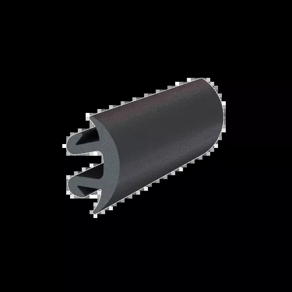 TACO Marine 1″ X 17/32″ Flexible Overlay Vinyl Insert For Suproflex Black 50′ V12-9992BKA50