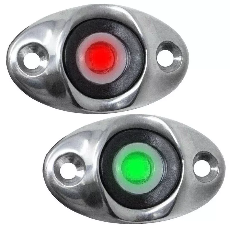 TACO Marine Surface Mount LED Side Navigation Light Set – 1-3/4″ F38-6610D