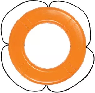 Taylor Life Ring Poly Orange 30 570
