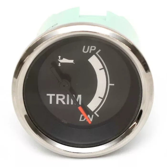 Teleflex Boat Trim Gauge 780817PMFB | 2 1/8 Inch Sterling Mercury