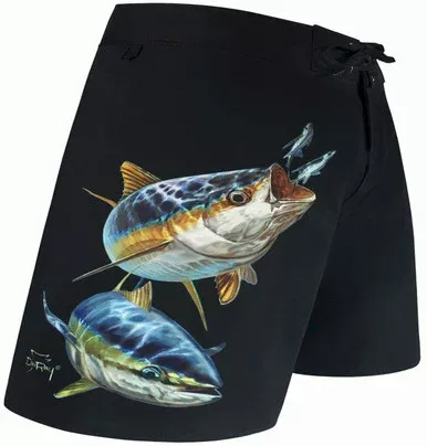 Tormenter Tackle Sportsman 8-way Stretch Boardshorts – Tuna Tango – 28