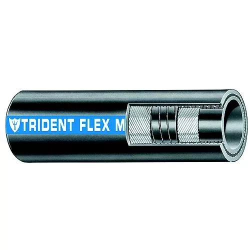 Trident Flex Water Hose w/Wire, 1-1/8″ x 12.5′