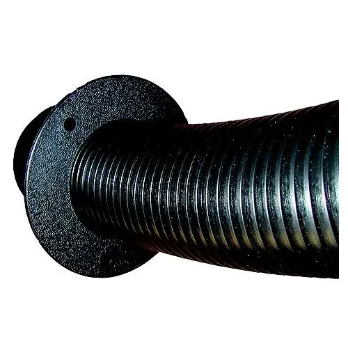 Trident TFK10 10′ Stern Flex Hose & Flange Kit, Black