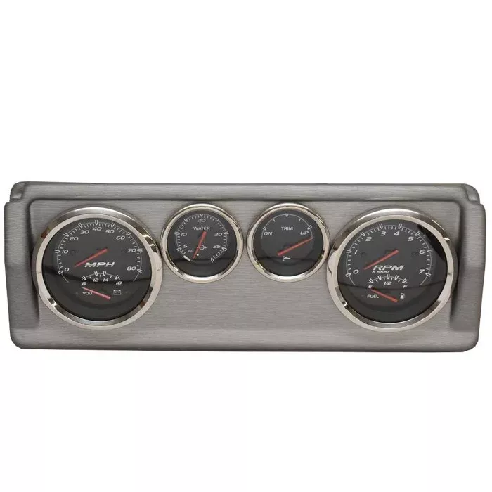 Triton Boat Gauge Panel TR151P23358 | 260 Lts Pro Silver Mercury
