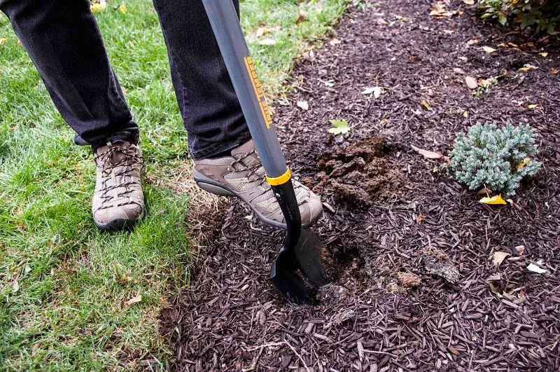 True Temper 2617100 Floral Shovel, 5-3/4 in W Blade, 16 ga, Steel Blad