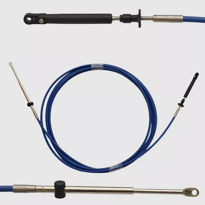 Uflex Mach OMC Evinrude Boat Shift Throttle Control Cable MACH14X24 | 24FT