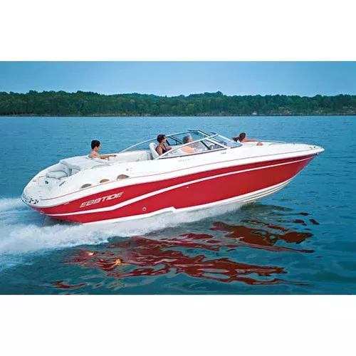 V-Hull Bow Rider Boat Cover O/B Ext Platform 18’5” to 19’4” Length 102″ Beam