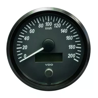 VDO SingleViu 100mm (4″) Speedometer – 140 MPH