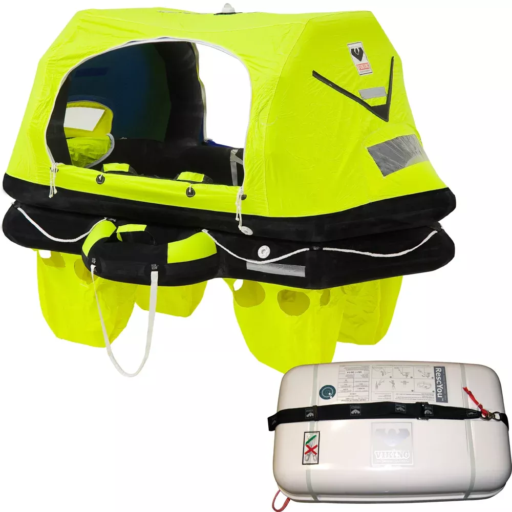 VIKING RescYou Pro Liferaft 8 Person Container Offshore Pack [L008US0285AME]