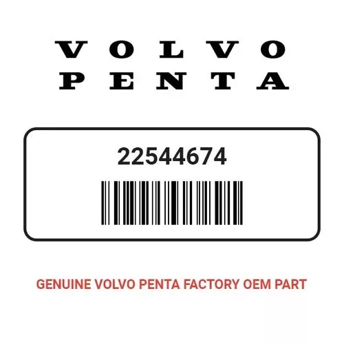 Volvo Penta 22544674 Exhaust Pipe Elbow