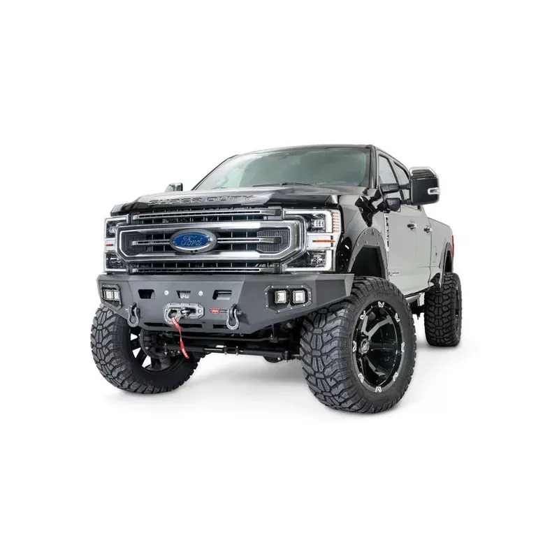 Warn Ascent HD Front Bumper w/o Guard for 2020+ Ford Super Duty (106916)