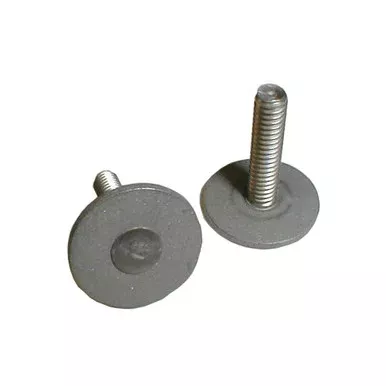 Weld Mount Stainless Steel Panel Stud .62″ Base 8 x 32 Thread 1″ Tall – 100 Pack