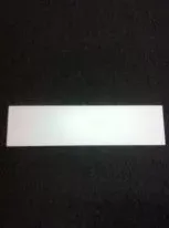 WHITE ALUMINUM DOOR KICK PLATE 24 GA, 8″ X 36″