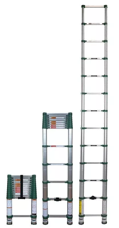 Xtend+Climb Pro Series 780P Telescoping Ladder, 16-1/2 ft Max Reach H,