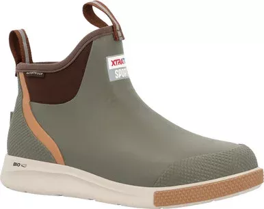 Xtratuf Men’s Ankle Deck Sport Boot – Olive – 10