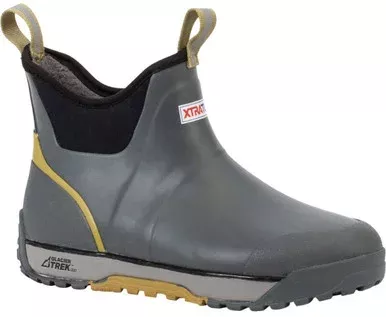 Xtratuf Men’s Ice 6in Ankle Deck Boot – Gray – 10