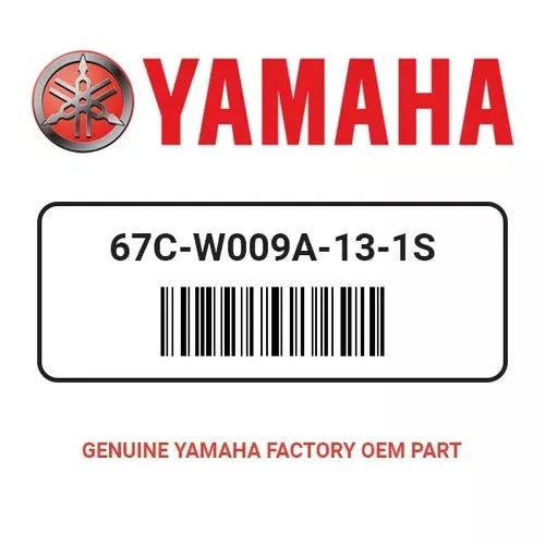 Yamaha 67C-W009A-13-1S Cylinder Head Complete I3