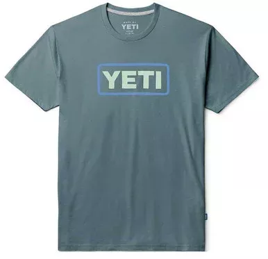 YETI Premium Logo Badge Short Sleeve T-Shirt – Indigo – 2X-Large