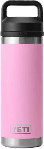 YETI Rambler Bottle – 18 oz. – Chug Cap – Power Pink