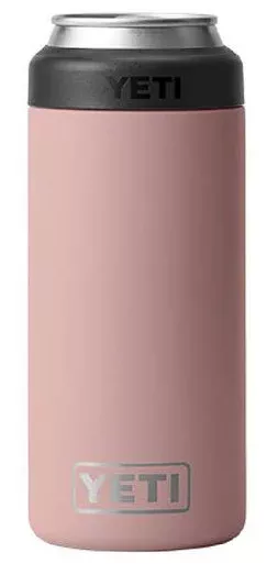 YETI Rambler Colster Slim Can Insulator – Sandstone Pink