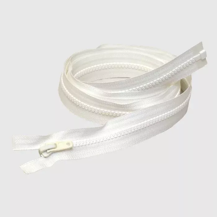 YKK Boat Separating Zipper | 72 x 1 1/8 Inch White Boat Cover Marine