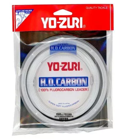 Yo-Zuri HD Carbon Fluorocarbon Leader 150lb 30yd Clear