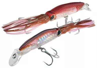 Yo-Zuri R1166 3D Squirt Floating Lure Red Brown