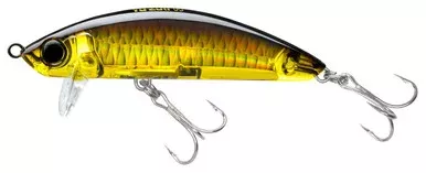 Yo-Zuri R1215 3D Inshore Surface Minnow Lure – 3-1/2 in. HGBL – Gold Black