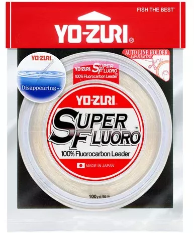 Yo-Zuri SuperFluoro Fluorocarbon Leader 30lb 100yd