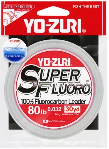 Yo-Zuri SuperFluoro Fluorocarbon Leader 80lb 30yd