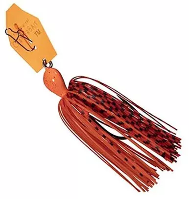 Z-Man Big Blade ChatterBait Bladed Jig 3/4oz Fire Craw