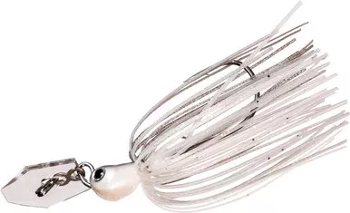 Z-Man ChatterBait JackHammer StealthBlade Bladed Jig 3/8oz Clearwater Shad