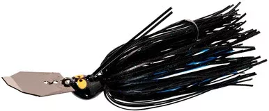Z-Man CrossEyeZ ChatterBait – 1/2oz – Black/Blue