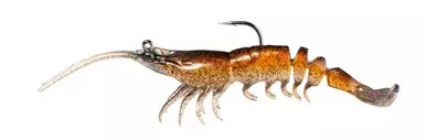 Z-Man PrawnstarZ Shrimp 3.5in Brown Shrimp