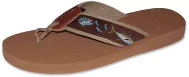 Zep-Pro Yellowfin Tuna Flip Flop – Size 11